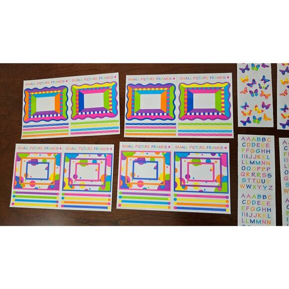 Mrs. Grossman's Lot of 22 Sticker Sheets (Bitsy Blossoms, Butterflies, Etc) - Picture 5 of 7